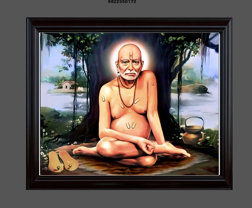 Picture of Beutiful Photo Frame | Shree Swami Samarth | Colourful Photo Frame